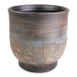 Aico Plant Pot - Shiny Blue 17 Aico Plant Pot - Shiny Blue -HousePlants Shop Aico Plant Pot Shiny Blue 22x20cm