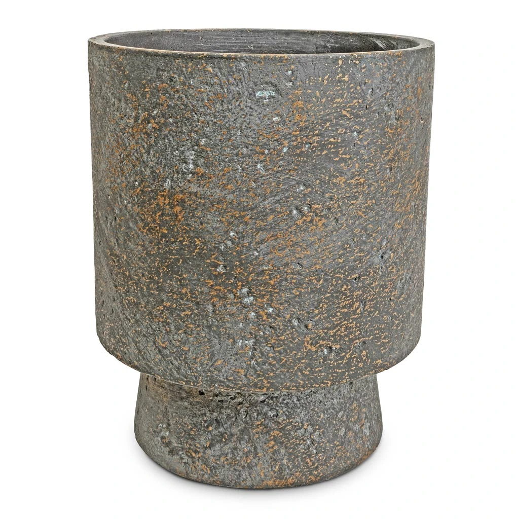 Aily Plant Pot - Earth Cement 3 Aily Plant Pot - Earth Cement