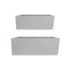 Amfa Trough Planters - Set Of 2 - Grey -HousePlants Shop Amfa Trough Planters Set of 2 Grey