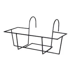 Amy Artstone Balcony Planter Holder - Black 11 Amy Artstone Balcony Planter Holder - Black -HousePlants Shop Amy Artstone Balcony Planter Holder Black 38x26x21cm