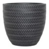 Angle Couple Plant Pot - Anthracite -HousePlants Shop Angle Couple Plant Pot Anthracite