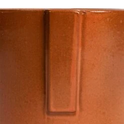 Aries Handles Plant Pot - Bright Rust -HousePlants Shop Aries Handles Plant Pot Bright Rust