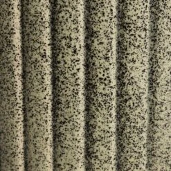 Azalea Ribbed Plant Pot - Speckled Green Stone -HousePlants Shop Azalea Ribbed Plant Pot Speckled Green Stone