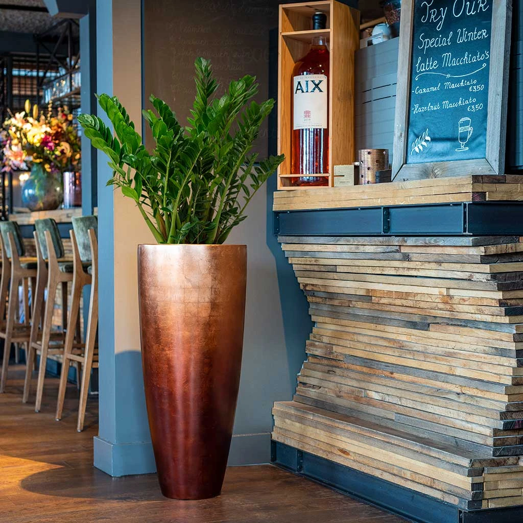 Metallic Partner Planter - Matt Copper 4 Metallic Partner Planter - Matt Copper - Image 2