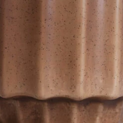 Bourton Scalloped Plant Pot - Clay -HousePlants Shop Bourton Scalloped Plant Pot Clay DETAIL