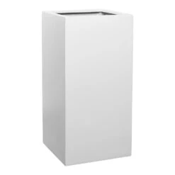 Bouvy Essentials Planter - Matt White -HousePlants Shop Bouvy Essentials Planter Matt White 40x40x80cm