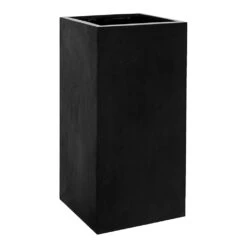 Bouvy Natural Planter - Black -HousePlants Shop Bouvy Natural Planter Black 50x50x100cm