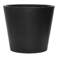 Bucket Natural Planter - Black -HousePlants Shop Bucket Natural Planter Black 68x60cm
