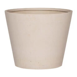Bucket Refined Planter - Natural White -HousePlants Shop Bucket Refined Planter Natural White 50x40cm