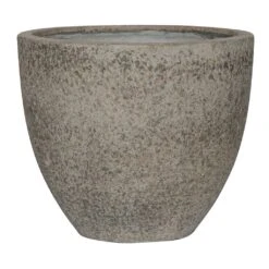 Jesslyn Cement & Stone Plant Pot - Granite Grey