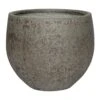 Mini Orb Cement & Stone Plant Pot - Granite Grey -HousePlants Shop Cement Stone Mini Orb Plant Pot Granite Grey 32x36cm