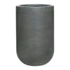 Cody Plant Vase - Ridged Dark Grey -HousePlants Shop Cody Plant Vase Ridged Dark Grey 35x55cm