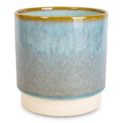 Copenhagen Plant Pot - Aqua -HousePlants Shop Copenhagen Plant Pot Aqua 15.5x16cm