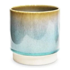 Copenhagen Plant Pot - Aqua -HousePlants Shop Copenhagen Plant Pot Aqua 18.5 x 19.5cm