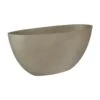 Dorant Refined Oval Plant Bowl - Clouded Grey -HousePlants Shop Dorant Refined Oval Plant Bowl Clouded Grey 43x17.5x16cm