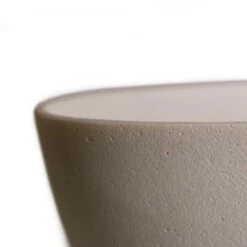 Dorant Refined Oval Plant Bowl - Natural White 10 Dorant Refined Oval Plant Bowl - Natural White -HousePlants Shop Dorant Refined Oval Plant Bowl Natural White Close