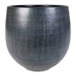 Esra Plant Pot - Graphite -HousePlants Shop Esra Plant Pot Graphite 36x32cm