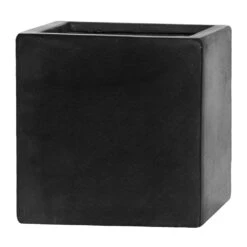 Fleur Natural Planter - Black -HousePlants Shop Fleur Natural Planter Black 20x20x20cm