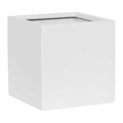 Fleur Essentials Planter - Matt White -HousePlants Shop Fleur Planter Matt White Large