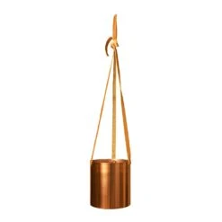 Floro Hanging Plant Pot - Copper -HousePlants Shop Floro Hanging Plant Pot Copper 13x13cm 2