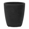 Gerben Plant Pot - Black Washed -HousePlants Shop Gerben Plant Pot Black Washed 12x13cm