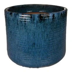 Gilia Planters - Set Of 3 - Blue -HousePlants Shop Gilia Outdoor Planter Blue