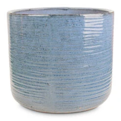 Gilia Planters - Set Of 3 - Blue -HousePlants Shop Gilia Planters Set of 3 Blue 4