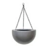 Gradient Hanging Plant Bowl - Matt Grey 2 Gradient Hanging Plant Bowl - Matt Grey -HousePlants Shop Gradient Hanging Plant Bowl Matt Grey 33x21cm