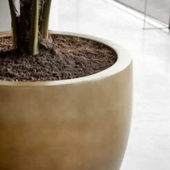 Gradient Balloon Planter - Matt Honey -HousePlants Shop Gradient Planter Matt Honey 1