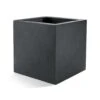 Grigio Cube Planter - Anthracite Concrete -HousePlants Shop Grigio Cube Planter Anthracite Concrete