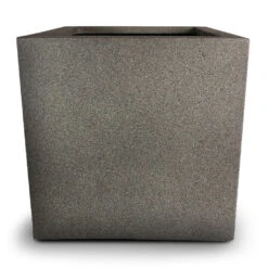 Grigio Cube Planter - Natural Concrete -HousePlants Shop Grigio Cube Planter Natural Concrete 30cm 1