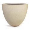 Grigio Egg Pot Planter - Antique White Concrete -HousePlants Shop Grigio Egg Pot Planter Antique White Concrete 50x45cm