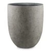 Grigio Tall Egg Pot Planter - Natural Concrete -HousePlants Shop Grigio Tall Egg Pot Planter Natural Concrete 30x35cm