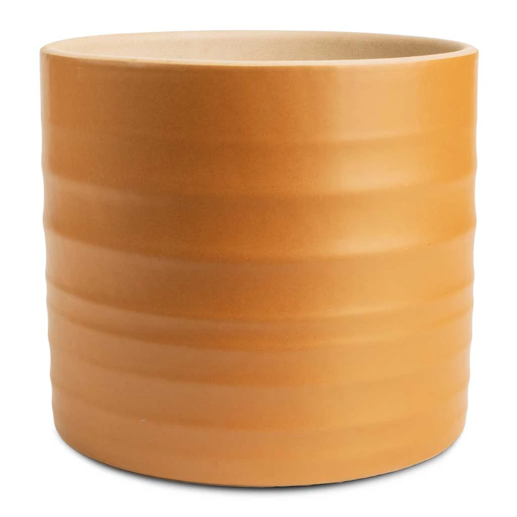 Hadleigh Plant Pot - Amber 5 Hadleigh Plant Pot - Amber - Image 3