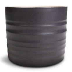 Hadleigh Plant Pot - Charcoal -HousePlants Shop Hadleigh Plant Pot Charcoal 20x17.5cm 67a25f47 0ee6 42a2 9b53 43335a406f23