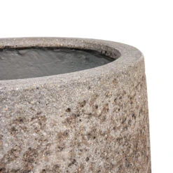 Harith Cement & Stone Plant Pot - Granite Grey -HousePlants Shop Harith Cement Stone Plant Pot Granite Grey SWATCH 2