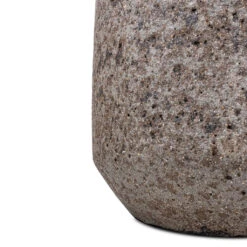 Harith Cement & Stone Plant Pot - Granite Grey -HousePlants Shop Harith Cement Stone Plant Pot Granite Grey SWATCH 3