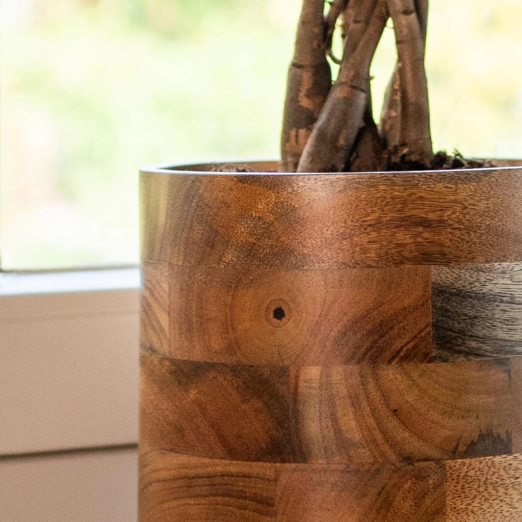 Helle Plant Pot - Natural 4 Helle Plant Pot - Natural - Image 2