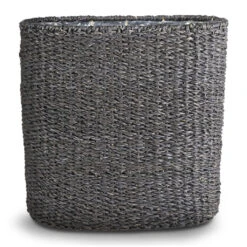 Isaac Plant Baskets - Set Of 3 - Oval - Black -HousePlants Shop Isaac Plant Baskets Round Black B