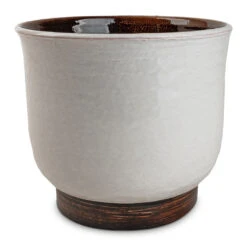 Jayla Plant Pot - White -HousePlants Shop Jayla Plant Pot White 17x14cm
