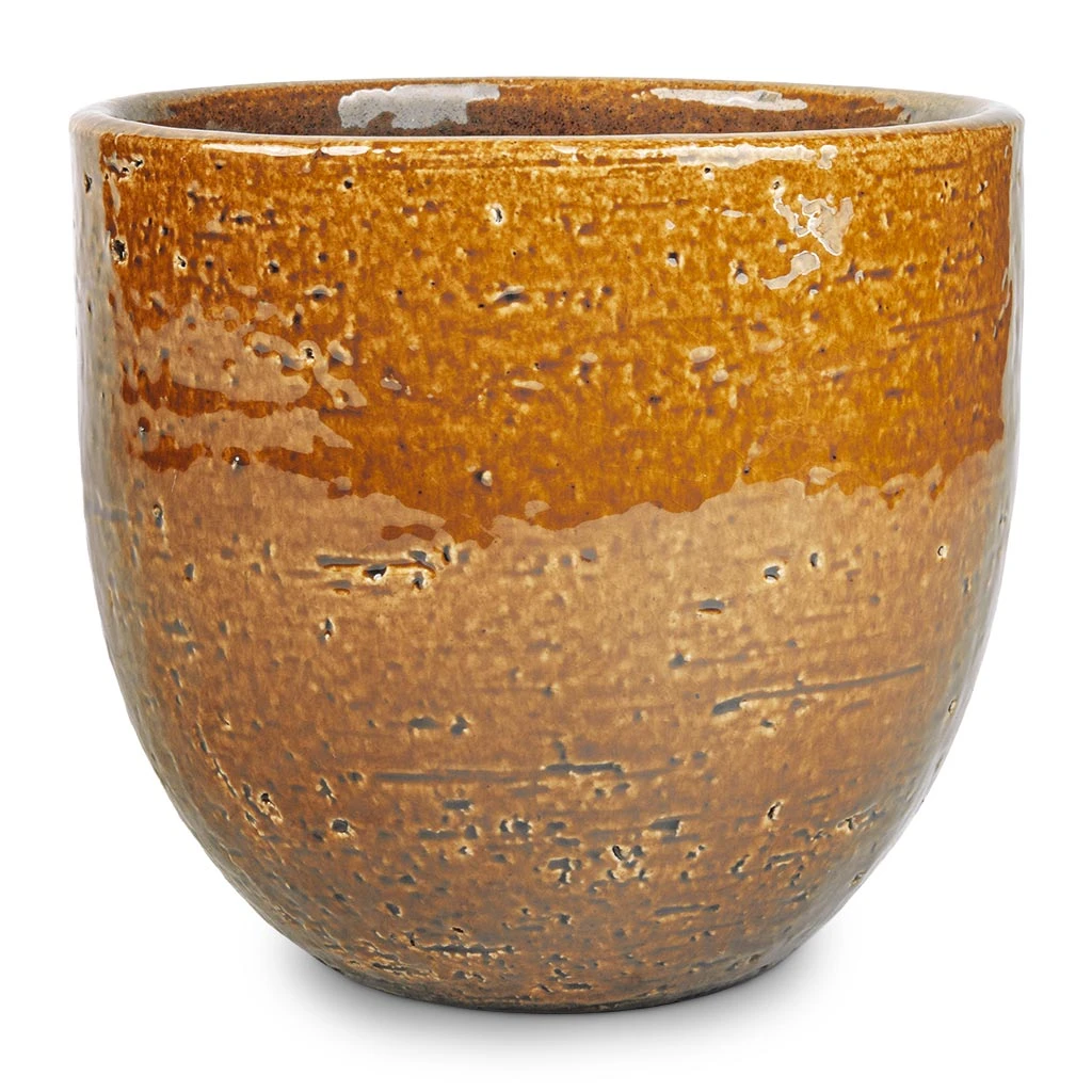 Jolin Plant Pot - Ochre 9 Jolin Plant Pot - Ochre - Image 7