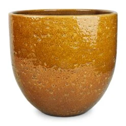 Jolin Plant Pot - Ochre