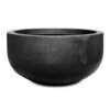 Jumbo City Bowl Natural Planter - Black 2 Jumbo City Bowl Natural Planter - Black -HousePlants Shop Jumbo City Bowl Natural Planter Black 92x50cm