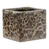Lava Cube Relic Planter - Black -HousePlants Shop Lava Cube Relic Planter Black Medium