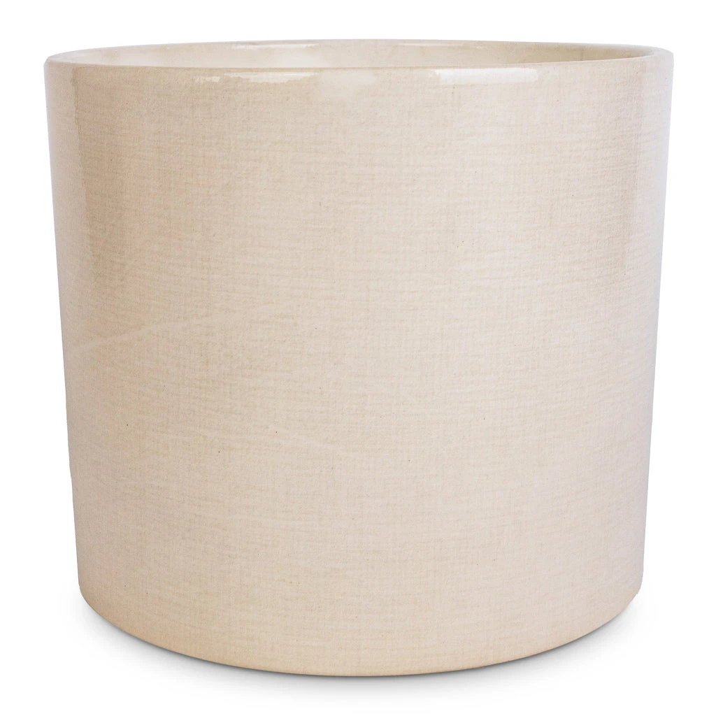Lazzaro Plant Pot - Linen Effect 3 Lazzaro Plant Pot - Linen Effect