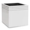 Line-Up Cube Planter - Matt White 1 Line-Up Cube Planter - Matt White -HousePlants Shop Line Up Cube Planter Matt White 48x48x48cm