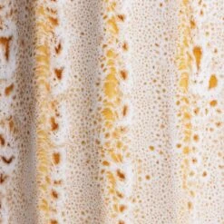 Lugano Scalloped Plant Pot - Mustard -HousePlants Shop Lugano Scalloped Plant Pot Mustard