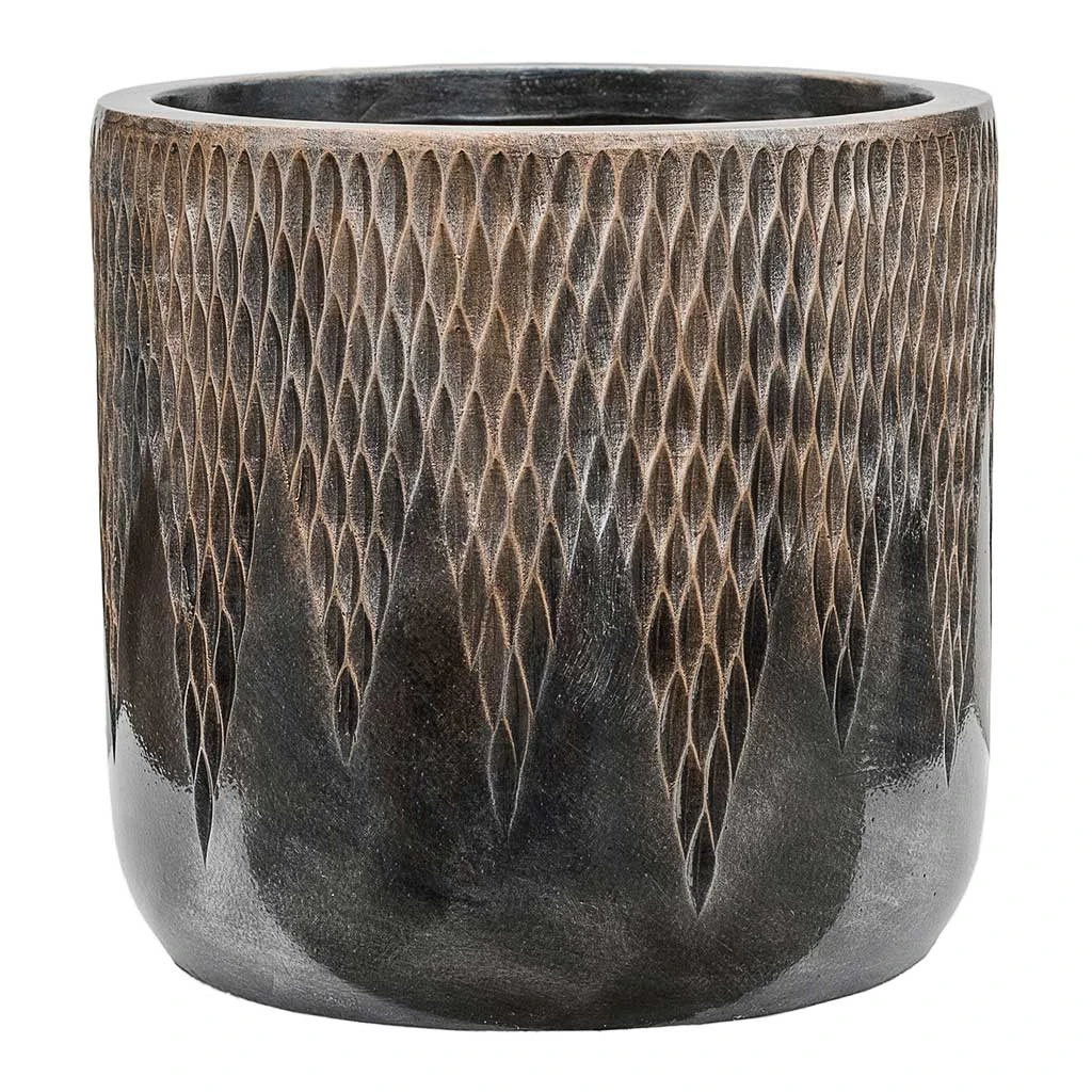 Luxe Lite Comet Cylinder Planter - Bronze 8 Luxe Lite Comet Cylinder Planter - Bronze - Image 6