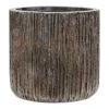 Luxe Lite Waterfall Cylinder Planter - Bronze 1 Luxe Lite Waterfall Cylinder Planter - Bronze -HousePlants Shop Luxe Lite Waterfall Cylinder Planter Bronze