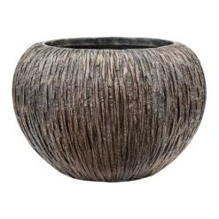 Luxe Lite Waterfall Globe Planter - Bronze -HousePlants Shop Luxe Lite Waterfall Globe Planter Bronze Large